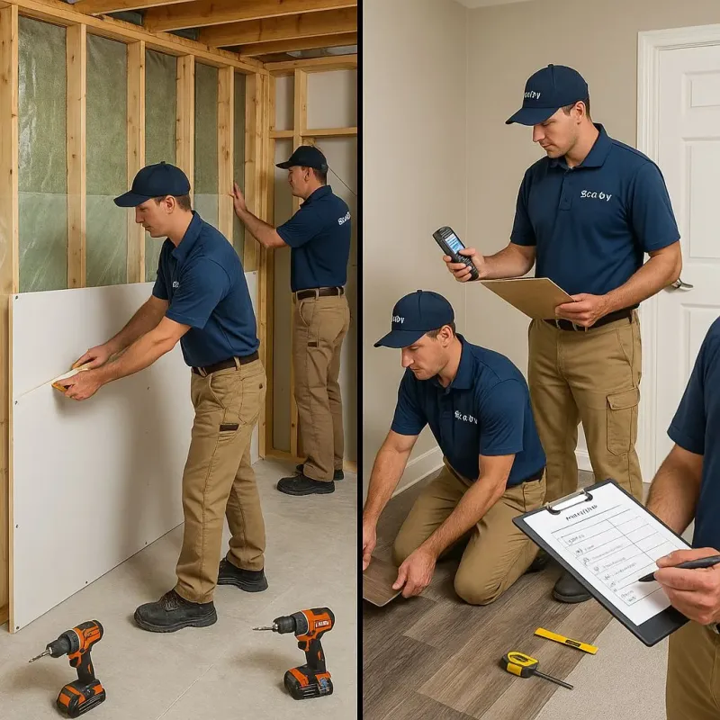Repairs and Reconstruction process in Port Isabel, TX